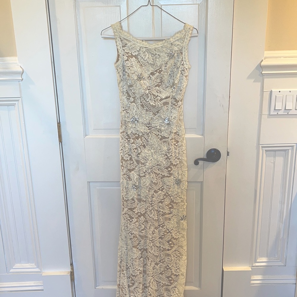 Jovani White Gown